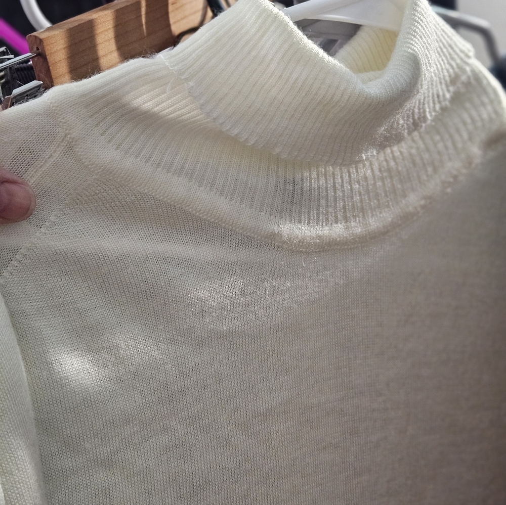 Cream sweater